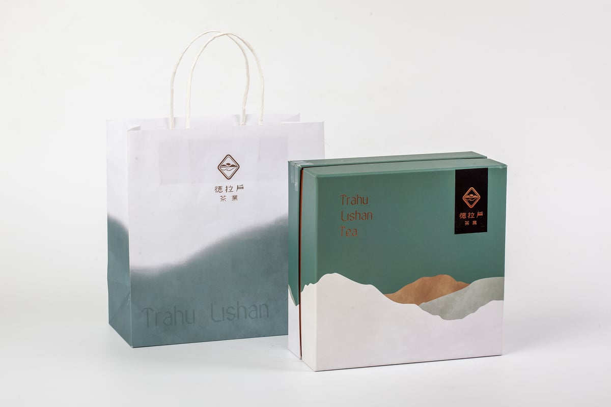 茶葉禮盒與提袋