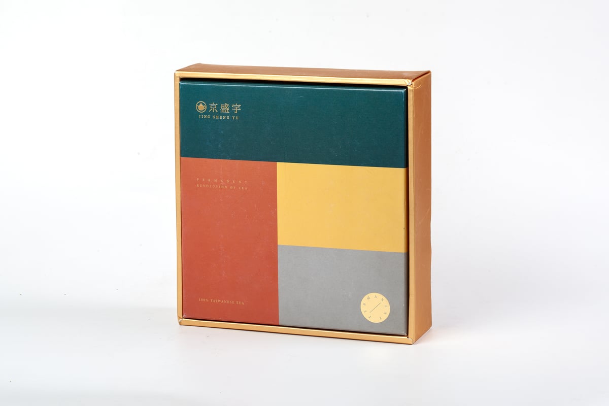 色塊茶禮盒