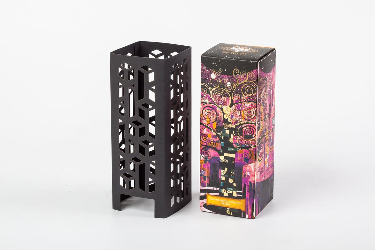 鏤空保養品盒