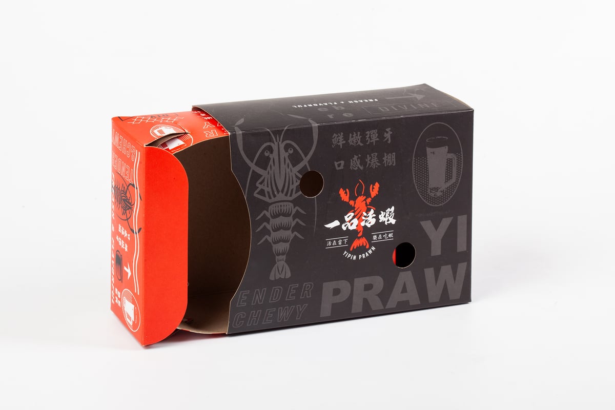 Takeaway meal box